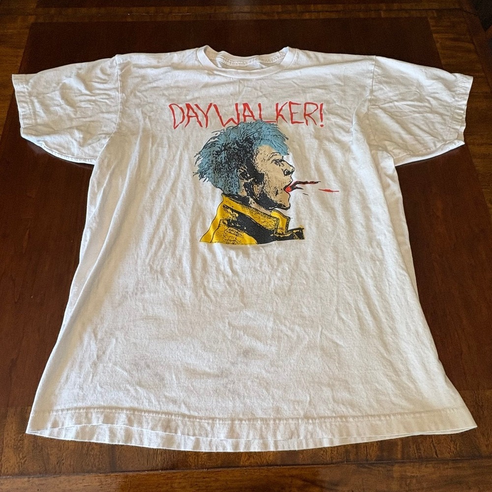 Machine Gun Kelly Daywalker Vampire Graphic Tee Black Medium